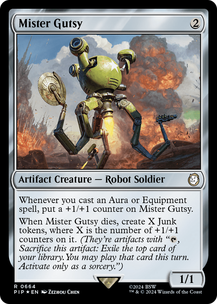 Mister Gutsy (Surge Foil) [Fallout] | Good Games Adelaide SA