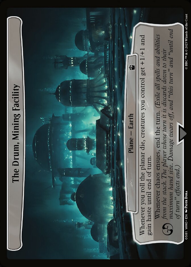 The Drum, Mining Facility 581 (Planechase: Universes Beyond: Doctor Who)  | Good Games Adelaide SA
