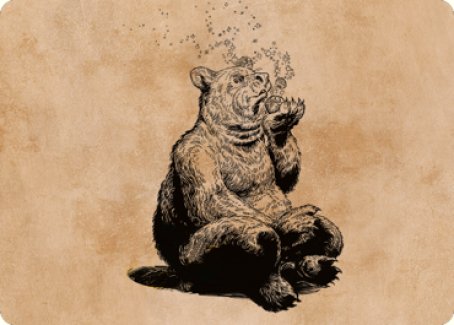 Wilson, Refined Grizzly Art Card [Commander Legends: Battle for Baldur's Gate Art Series] | Good Games Adelaide SA