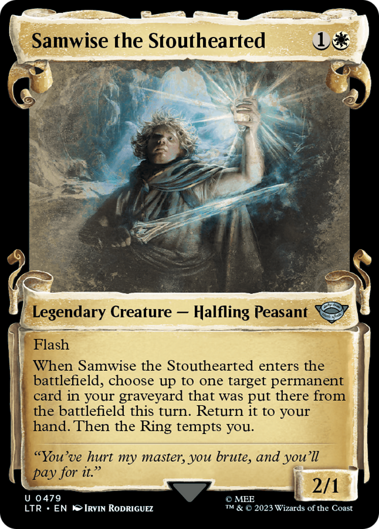 Samwise the Stouthearted [The Lord of the Rings: Tales of Middle-Earth Showcase Scrolls] | Good Games Adelaide SA