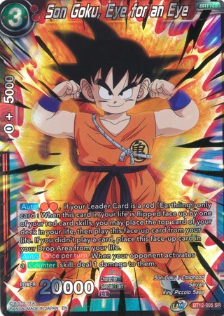Son Goku, Eye for an Eye [BT12-005] | Good Games Adelaide SA