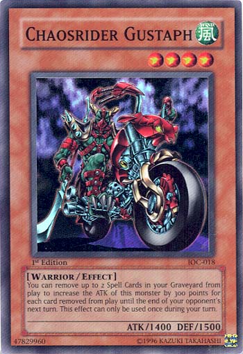 Chaosrider Gustaph [IOC-018] Super Rare | Good Games Adelaide SA