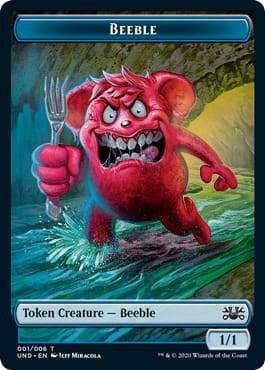 Beeble Squirrel Double sided Token  (Unsanctioned)  | Good Games Adelaide SA