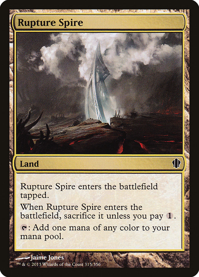 Rupture Spire [Commander 2013] | Good Games Adelaide SA