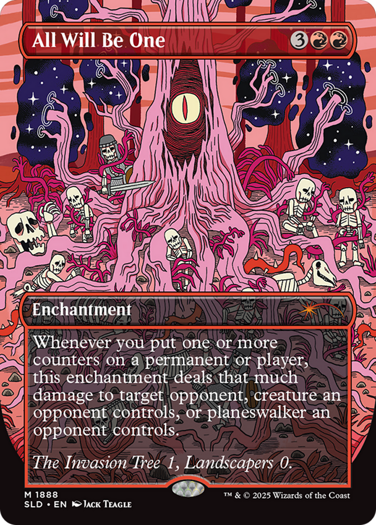 All Will Be One (Rainbow Foil) [Secret Lair Drop Series] | Good Games Adelaide SA