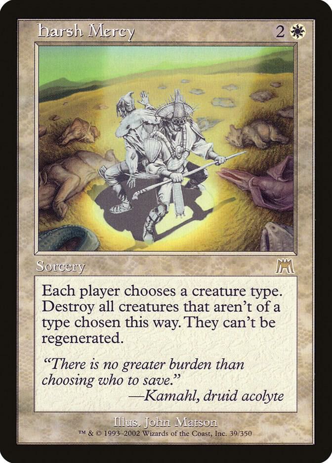 Harsh Mercy 39 (Onslaught)  - Foil | Good Games Adelaide SA