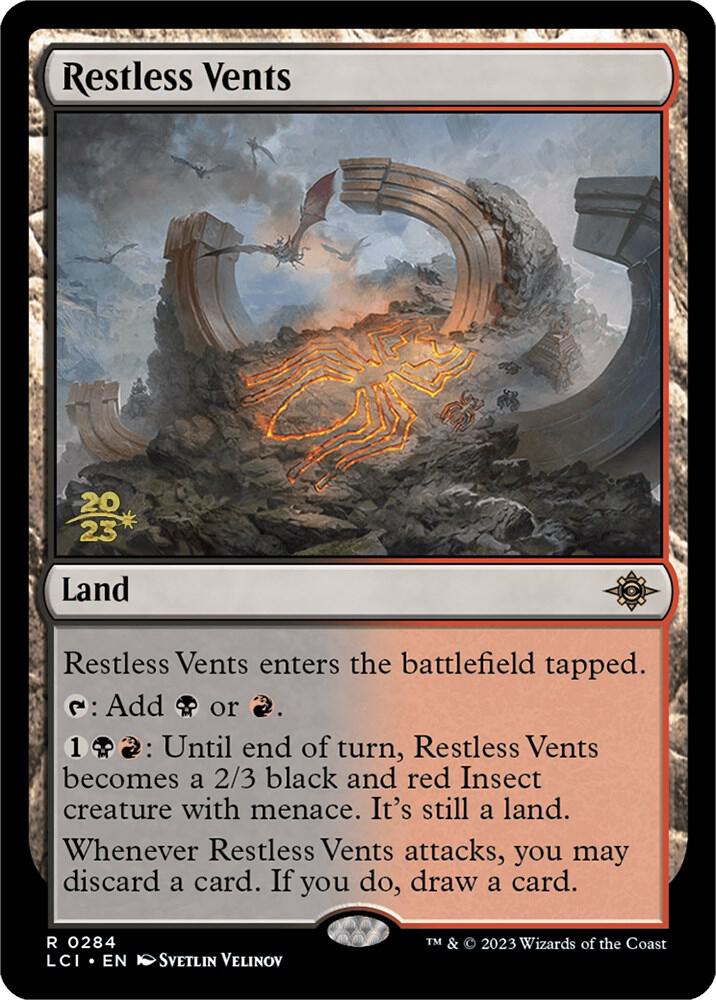 Restless Vents 284 (Prerelease Cards)  - Foil | Good Games Adelaide SA