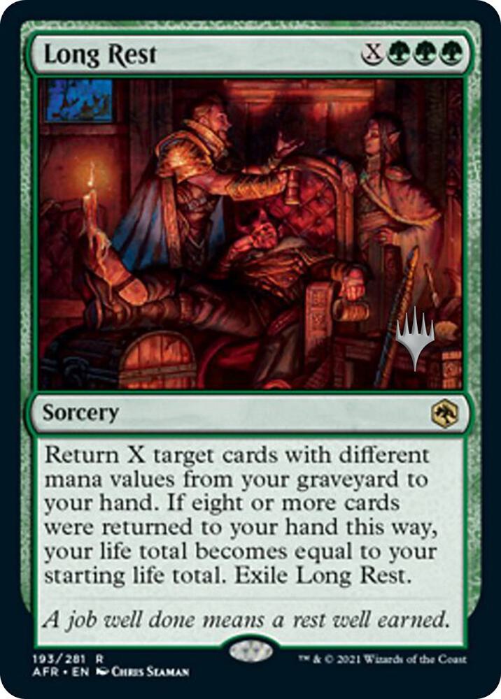 Long Rest 193 (Promo Pack: Adventures in the Forgotten Realms)  - Foil | Good Games Adelaide SA