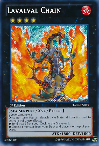 Lavalval Chain [HA07-EN019] Secret Rare | Good Games Adelaide SA