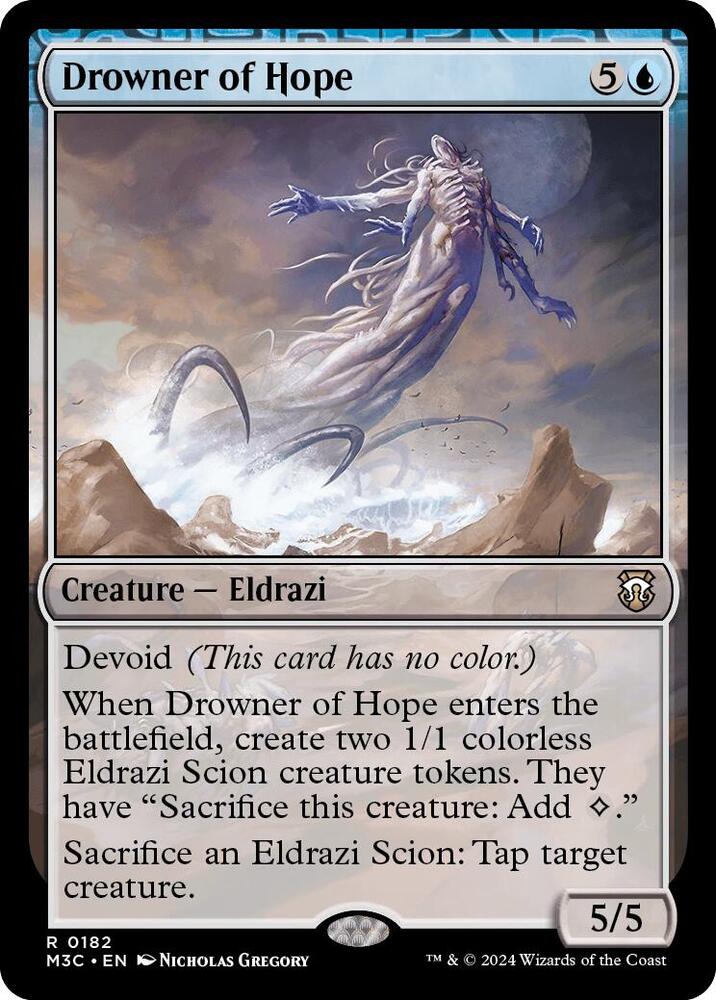 Drowner of Hope 182/411 (Commander: Modern Horizons 3)  - Ripple Foil | Good Games Adelaide SA