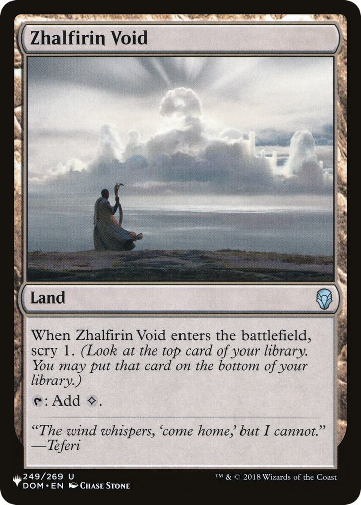 Zhalfirin Void 249/269 (The List Reprints)  | Good Games Adelaide SA