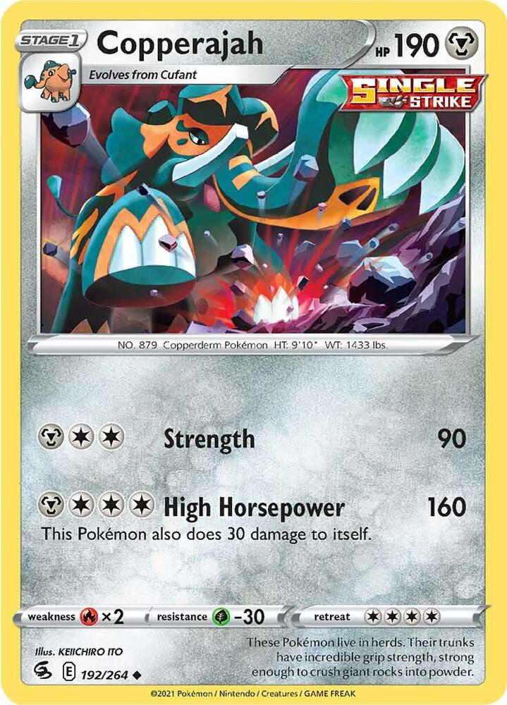Copperajah 192/264 (SWSH08: Fusion Strike)  | Good Games Adelaide SA