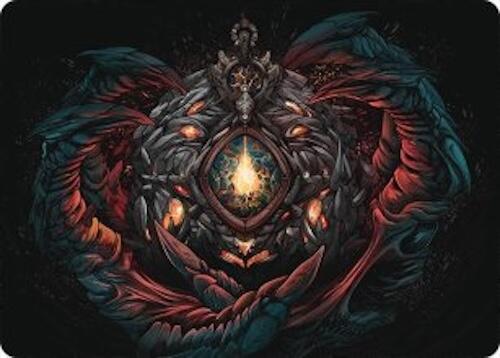 Mox Jasper Art Card 41 54 41 (Art Series: Tarkir: Dragonstorm)  | Good Games Adelaide SA