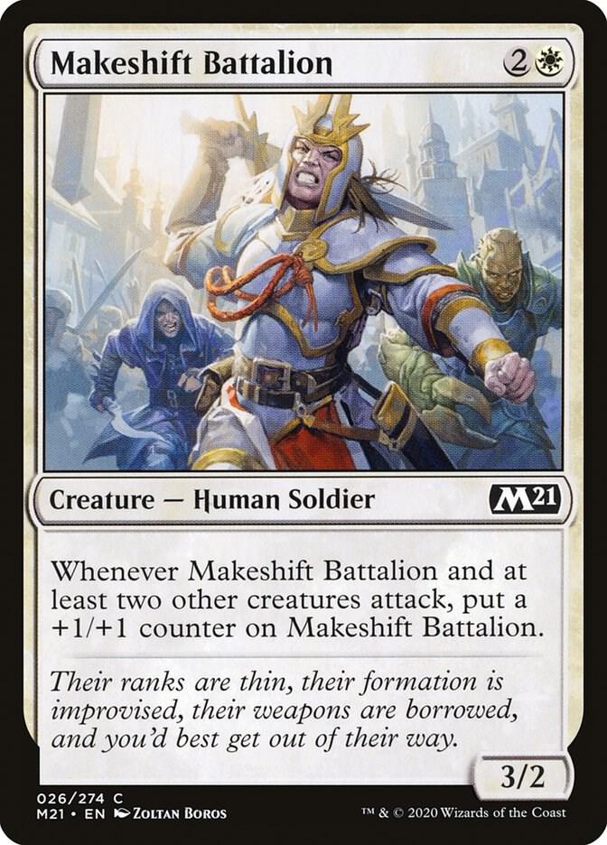 Makeshift Battalion 26 (Core Set 2021)  | Good Games Adelaide SA