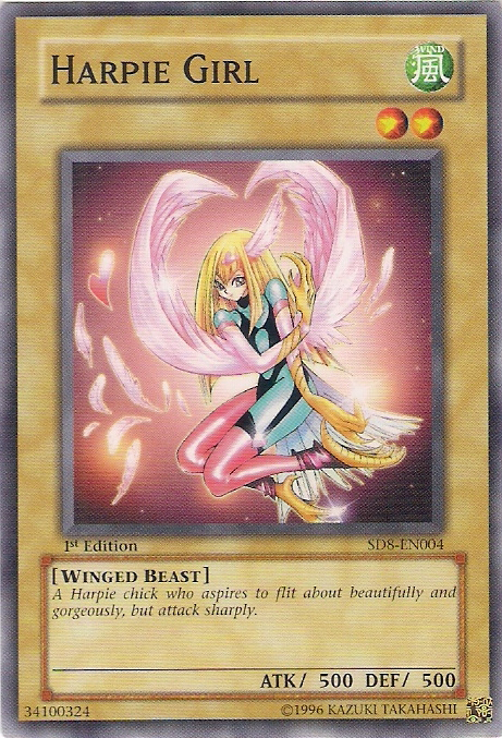 Harpie Girl [SD8-EN004] Common | Good Games Adelaide SA