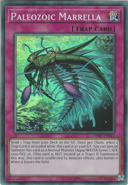 Paleozoic Marrella [OP07-EN012] Super Rare | Good Games Adelaide SA