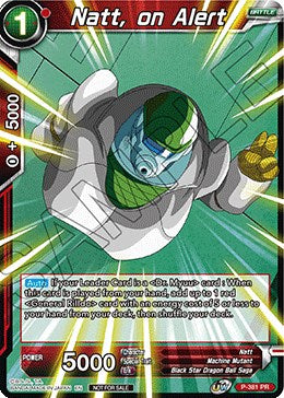 Natt, on Alert (Tournament Pack Vol. 8) (P-381) [Tournament Promotion Cards] | Good Games Adelaide SA