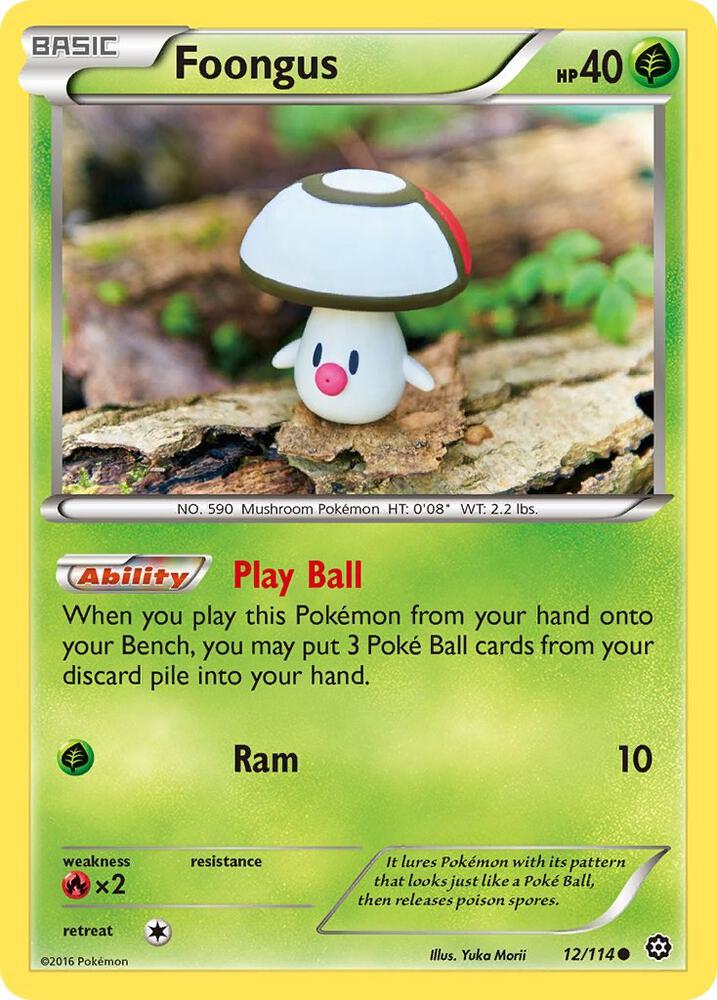 Foongus 12/114 (XY - Steam Siege)  | Good Games Adelaide SA