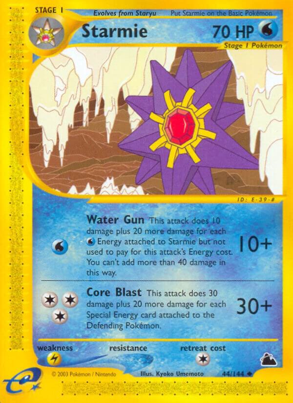Starmie 044/144 (Skyridge)  | Good Games Adelaide SA