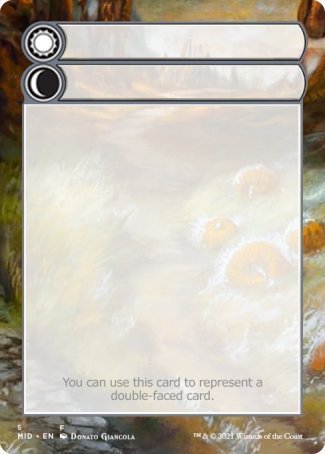 Helper Card (5/9) [Innistrad: Midnight Hunt Tokens] | Good Games Adelaide SA