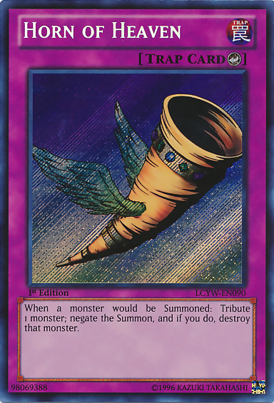 Horn of Heaven [LCYW-EN090] Secret Rare | Good Games Adelaide SA