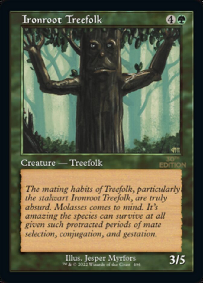 Ironroot Treefolk (Retro) [30th Anniversary Edition] | Good Games Adelaide SA