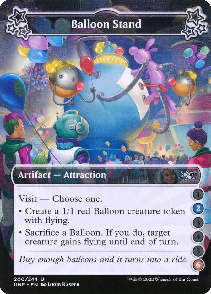 Balloon Stand 200 (Unfinity)  - Foil | Good Games Adelaide SA