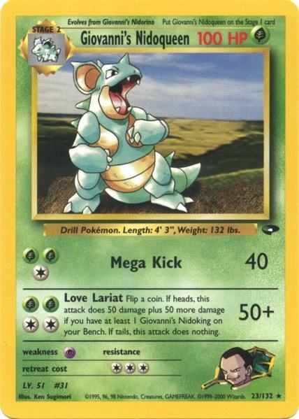 Giovanni's Nidoqueen (23/132) [Gym Challenge Unlimited] | Good Games Adelaide SA