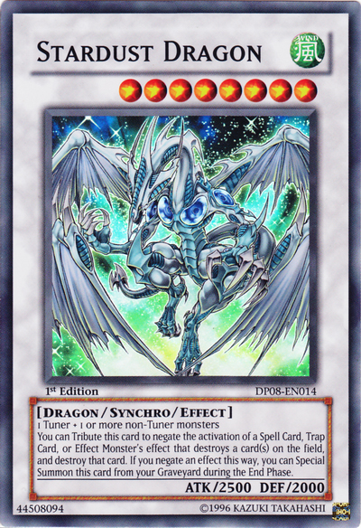 Stardust Dragon [DP08-EN014] Super Rare | Good Games Adelaide SA
