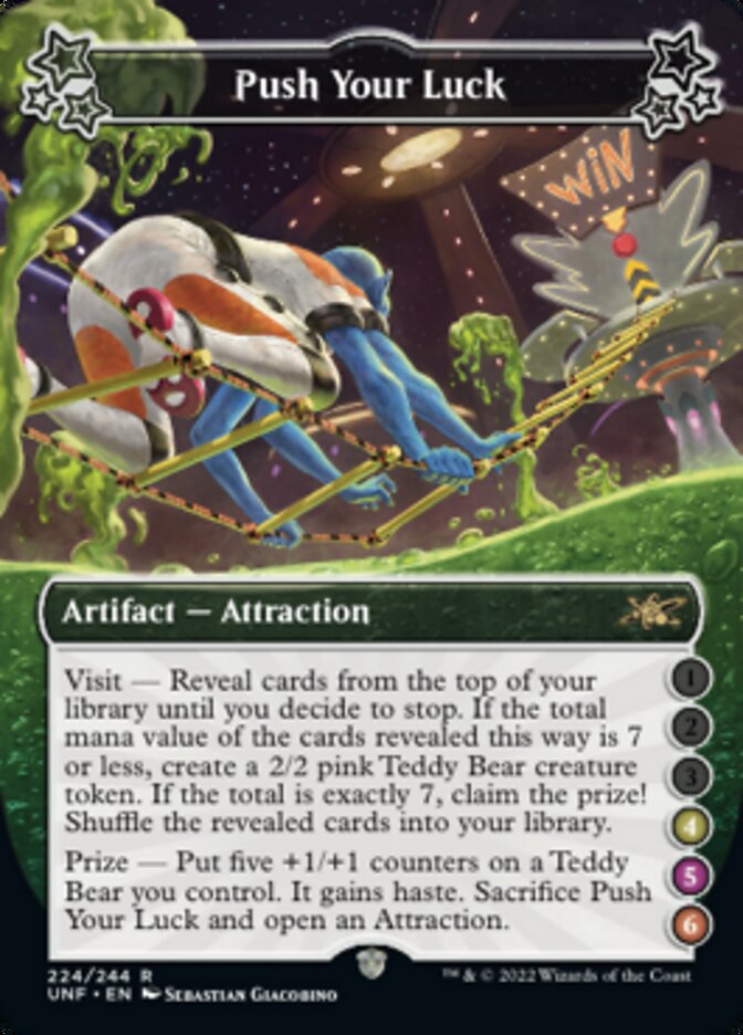 Push Your Luck (4-5-6) [Unfinity] | Good Games Adelaide SA