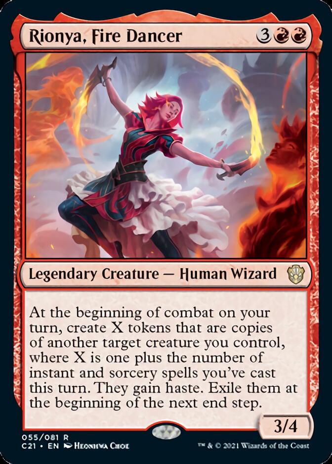 Rionya, Fire Dancer [Commander 2021] | Good Games Adelaide SA
