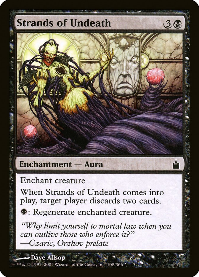 Strands of Undeath [Ravnica: City of Guilds] | Good Games Adelaide SA