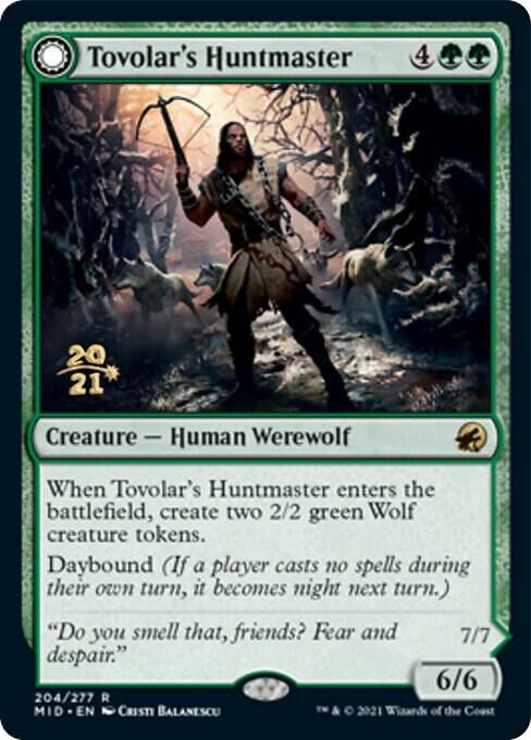 Tovolars Huntmaster 204 (Prerelease Cards)  - Foil | Good Games Adelaide SA