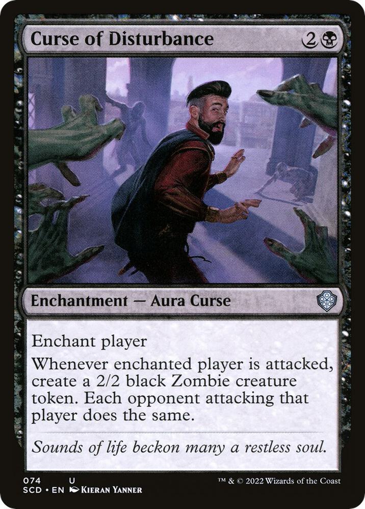 Curse of Disturbance 74 (Starter Commander Decks)  | Good Games Adelaide SA