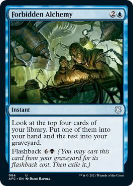 Forbidden Alchemy 84 (Commander: Adventures in the Forgotten Realms)  | Good Games Adelaide SA