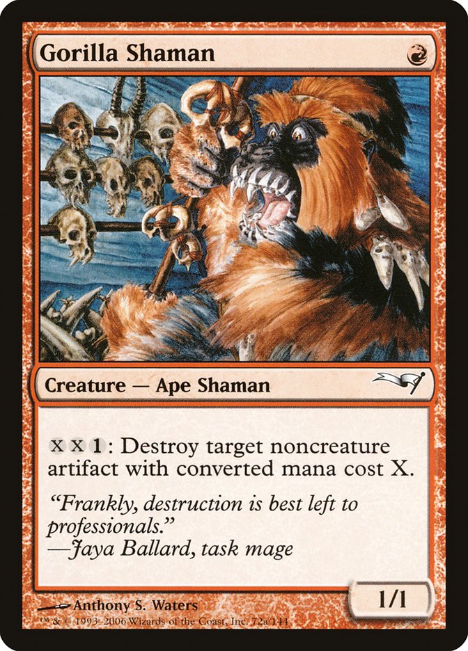 Gorilla Shaman [Coldsnap Theme Decks] | Good Games Adelaide SA