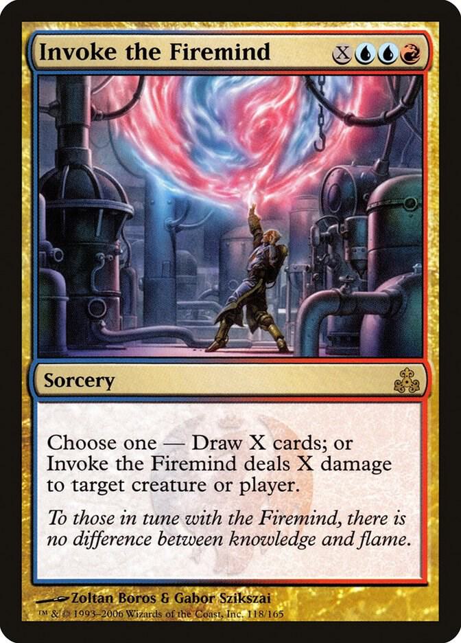 Invoke the Firemind 118 (Guildpact)  - Foil | Good Games Adelaide SA