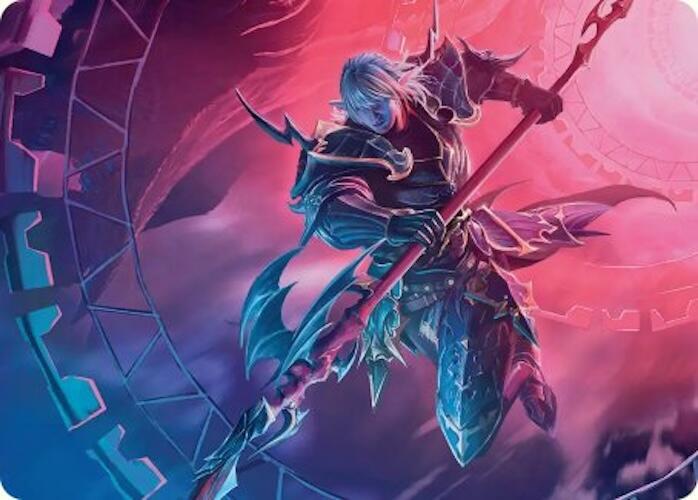 Estinien Varlineau Art Card 28 (Art Series: FINAL FANTASY)  | Good Games Adelaide SA