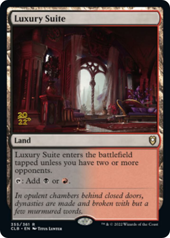 Luxury Suite 355 (Prerelease Cards)  - Foil | Good Games Adelaide SA