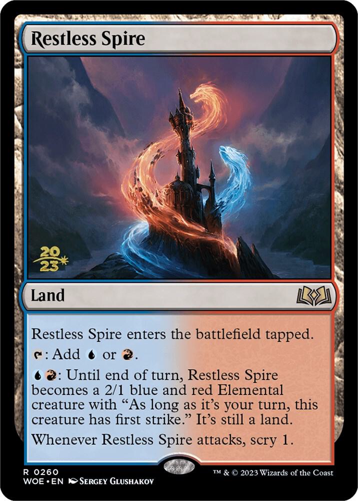 Restless Spire 260 (Prerelease Cards)  - Foil | Good Games Adelaide SA