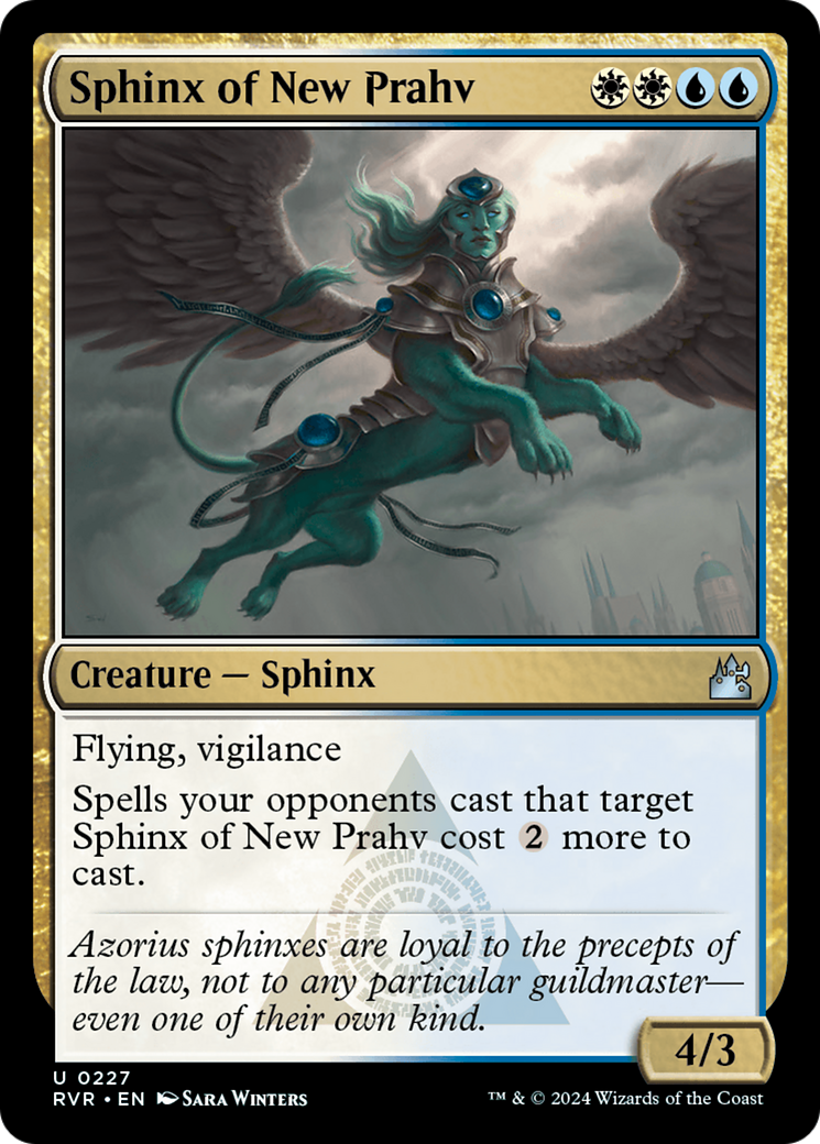 Sphinx of New Prahv [Ravnica Remastered] | Good Games Adelaide SA