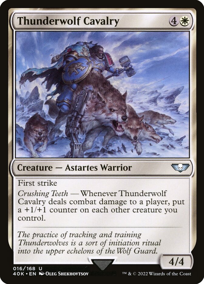 Thunderwolf Cavalry 16 (Universes Beyond: Warhammer 40,000)  | Good Games Adelaide SA