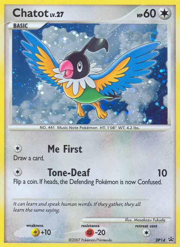 Chatot DP14 (Diamond and Pearl Promos)  - Holofoil | Good Games Adelaide SA