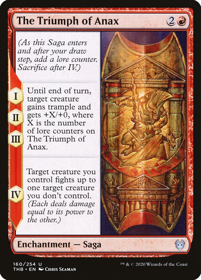 The Triumph of Anax 160 (Theros Beyond Death)  | Good Games Adelaide SA