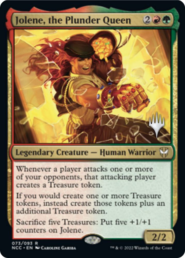 Jolene the Plunder Queen 73 (Promo Pack: Streets of New Capenna)  - Foil | Good Games Adelaide SA