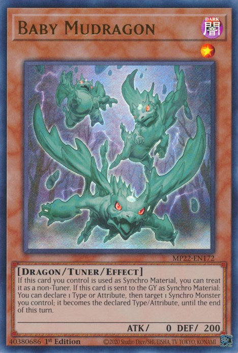Baby Mudragon [MP22-EN172] Ultra Rare | Good Games Adelaide SA