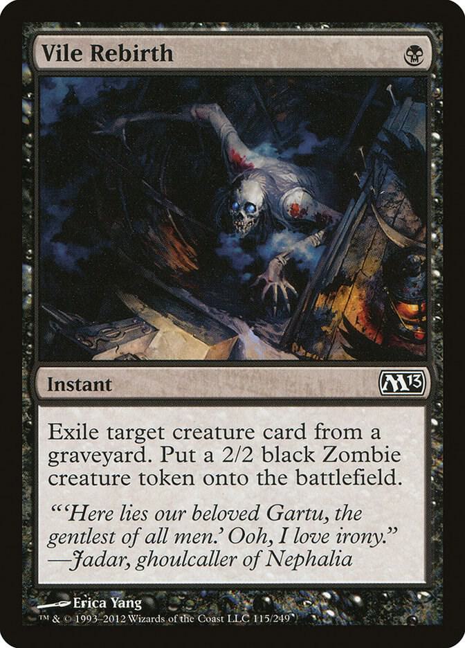 Vile Rebirth 115 (Magic 2013 (M13))  | Good Games Adelaide SA