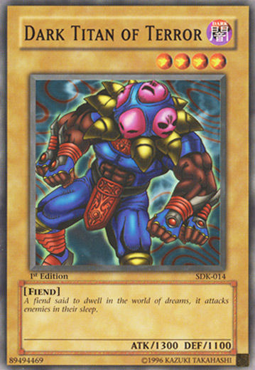Dark Titan of Terror [SDK-014] Common | Good Games Adelaide SA
