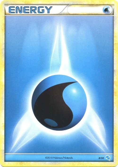 Water Energy (8/30) [HeartGold & SoulSilver: Trainer Kit - Gyarados] | Good Games Adelaide SA