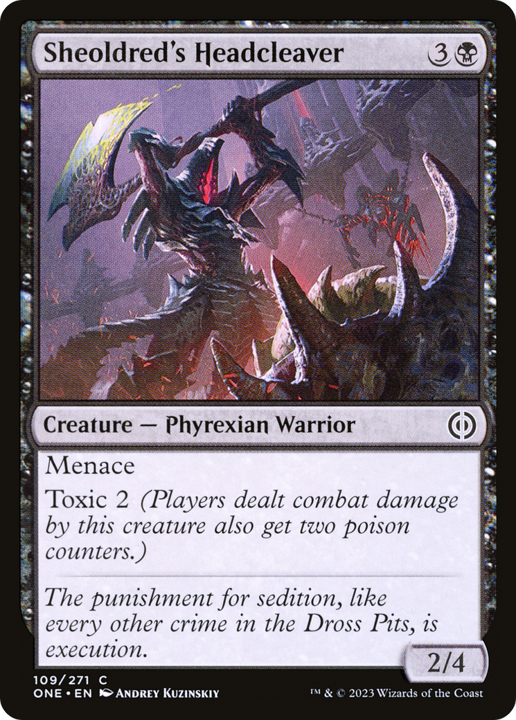 Sheoldred's Headcleaver [Phyrexia: All Will Be One] | Good Games Adelaide SA